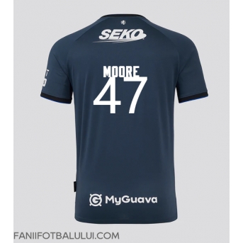 Rangers Mikey Moore #47 Tricou Fotbal Replică 2025-26 Barbati Treilea